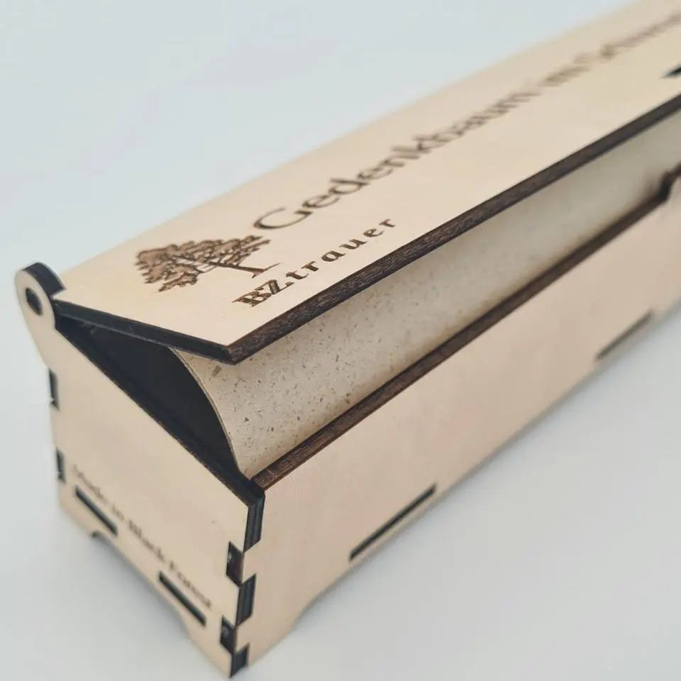 Holzbox mit Urkunde - MyBlackforest.org