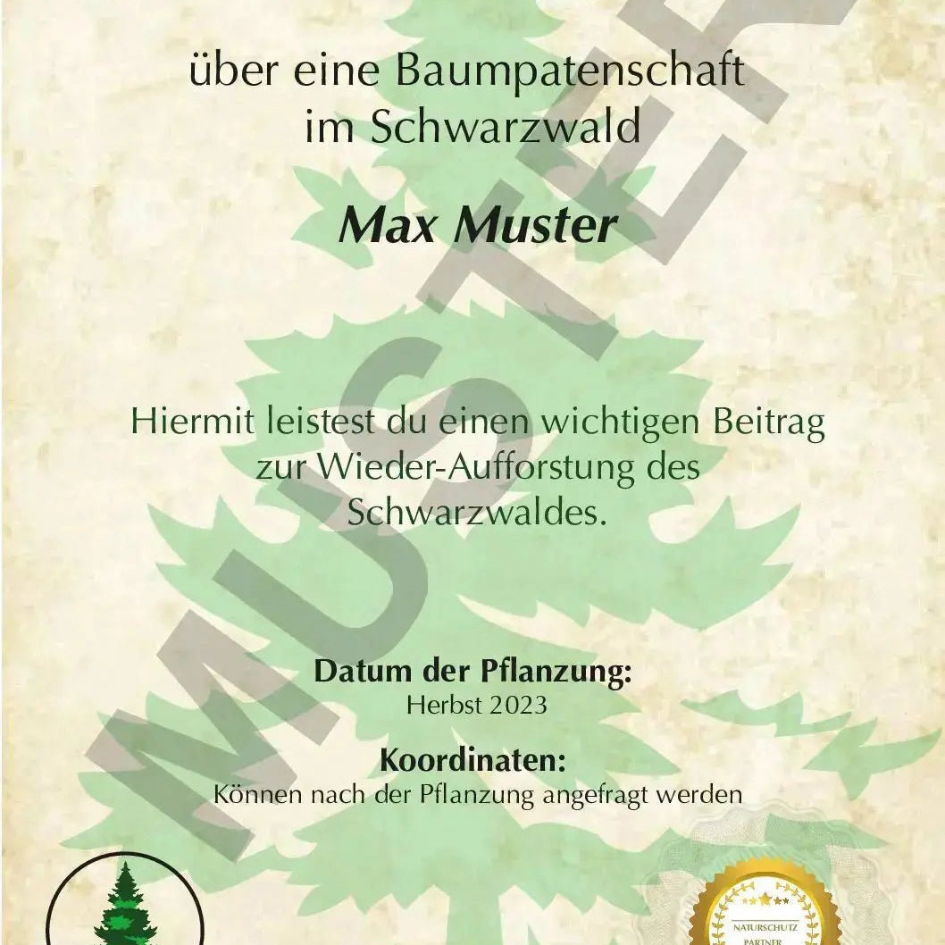 Urkunde - MyBlackforest.org